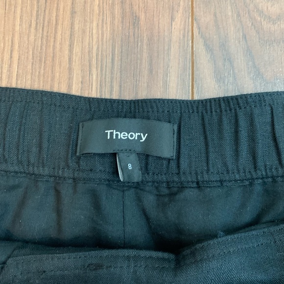 Theory Linen Pants Sz 8 - Picture 7 of 8
